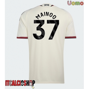 Manchester United Kobbie Mainoo #37 Terza Maglia 2026-27 Manica Corta Manchester United Kobbie Mainoo #37 Terza Maglia 2026-27 Manica Corta